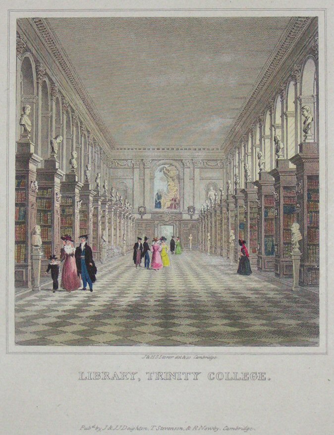 Print - Library, Trinity College. - Storer